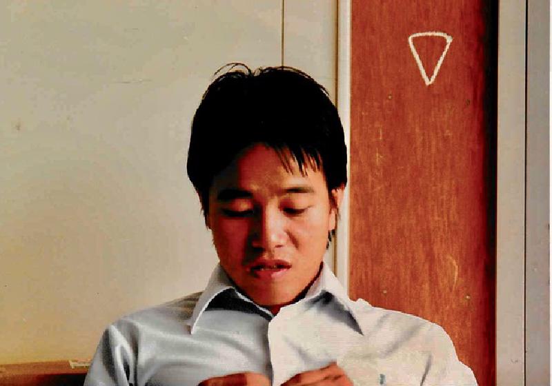 Abstract purple artwork